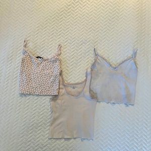 SOLD- Brandy Melville Tank Bundle